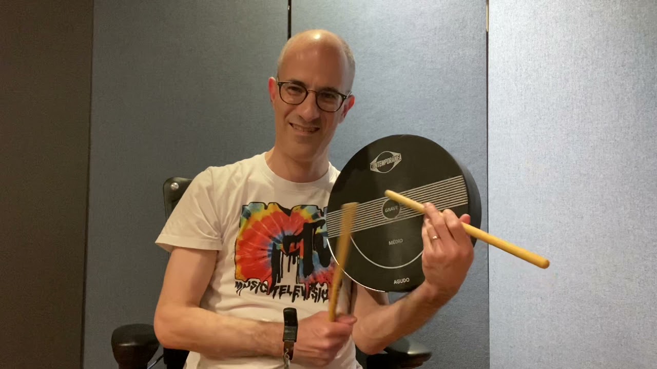 Philip Galinsky Showcases Contemporânea’s New Line of Practice Pads! (Learn To Play Samba)