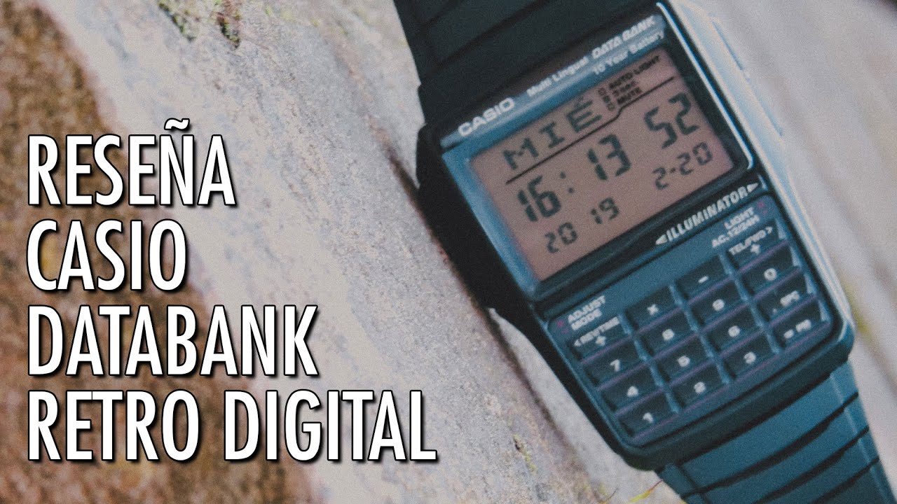 Reseña Casio Databank DBC-32 Reloj Retro Digital con Calculadora en Español