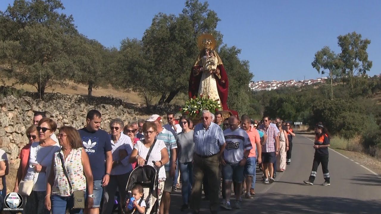VALENCIA DEL VENTOSO 2022 - BAJADA DE LA VIRGEN A LA ERMITA DEL VALLE  (25-09-2022)