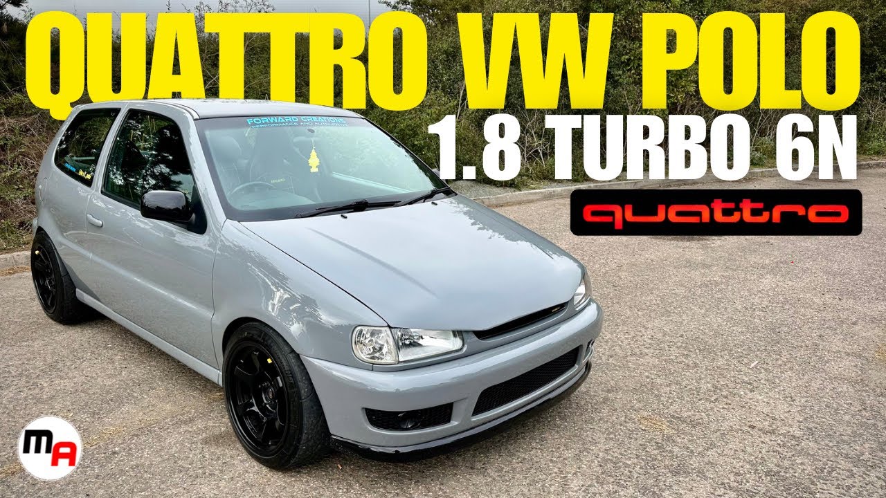 INCREDIBLE AWD VW POLO 6N 1.8 TURBO QUATTRO  - PHASE 1 OF BUILD IS INSANE