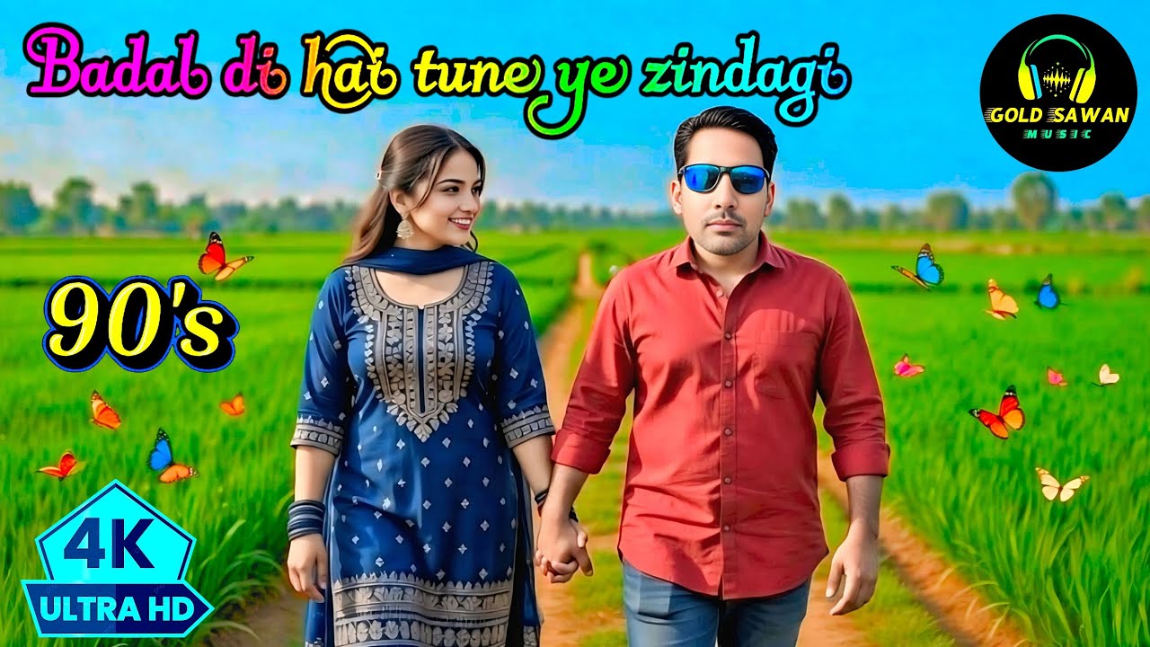 Badal di hai tune ye zindagi | 💓 90's bollywood love song