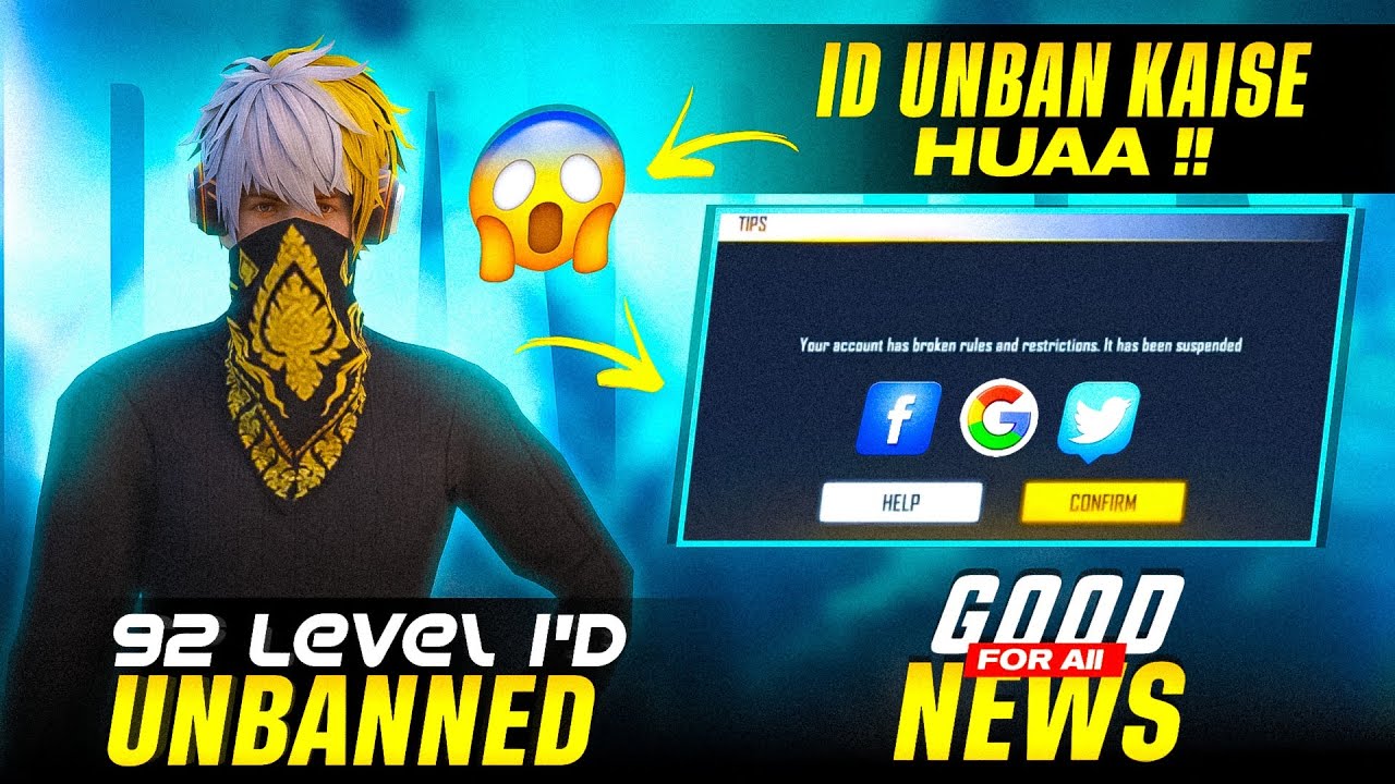 92 LEVEL ID UNBAN KAISE HUA ? 😵 ll BIG SECRET OF DADDY CALLING 🔥