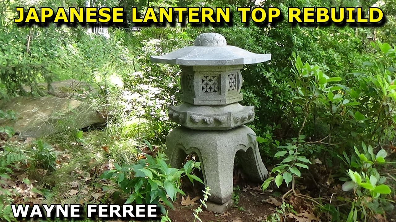 Japanese Lantern restoration