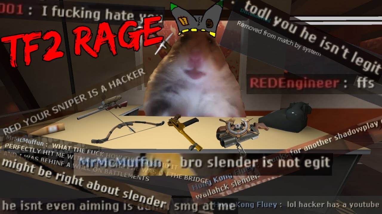 TF2 RAGE - Not Legit SlendeR