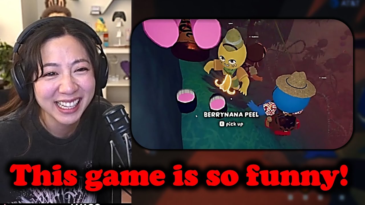 Fuslie Can’t Stop Laughing After Reacting to the Funniest Moments in Peak