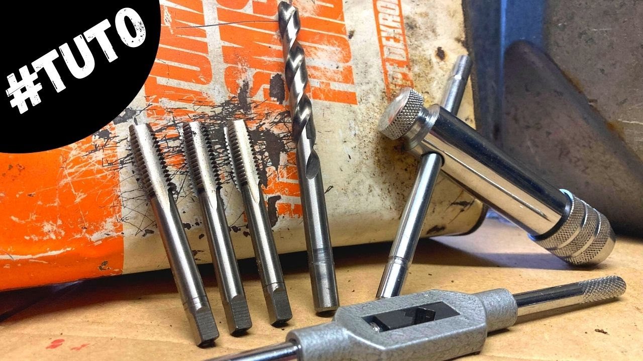Réaliser un Taraudage Manuellement 🛠✔ #TUTO