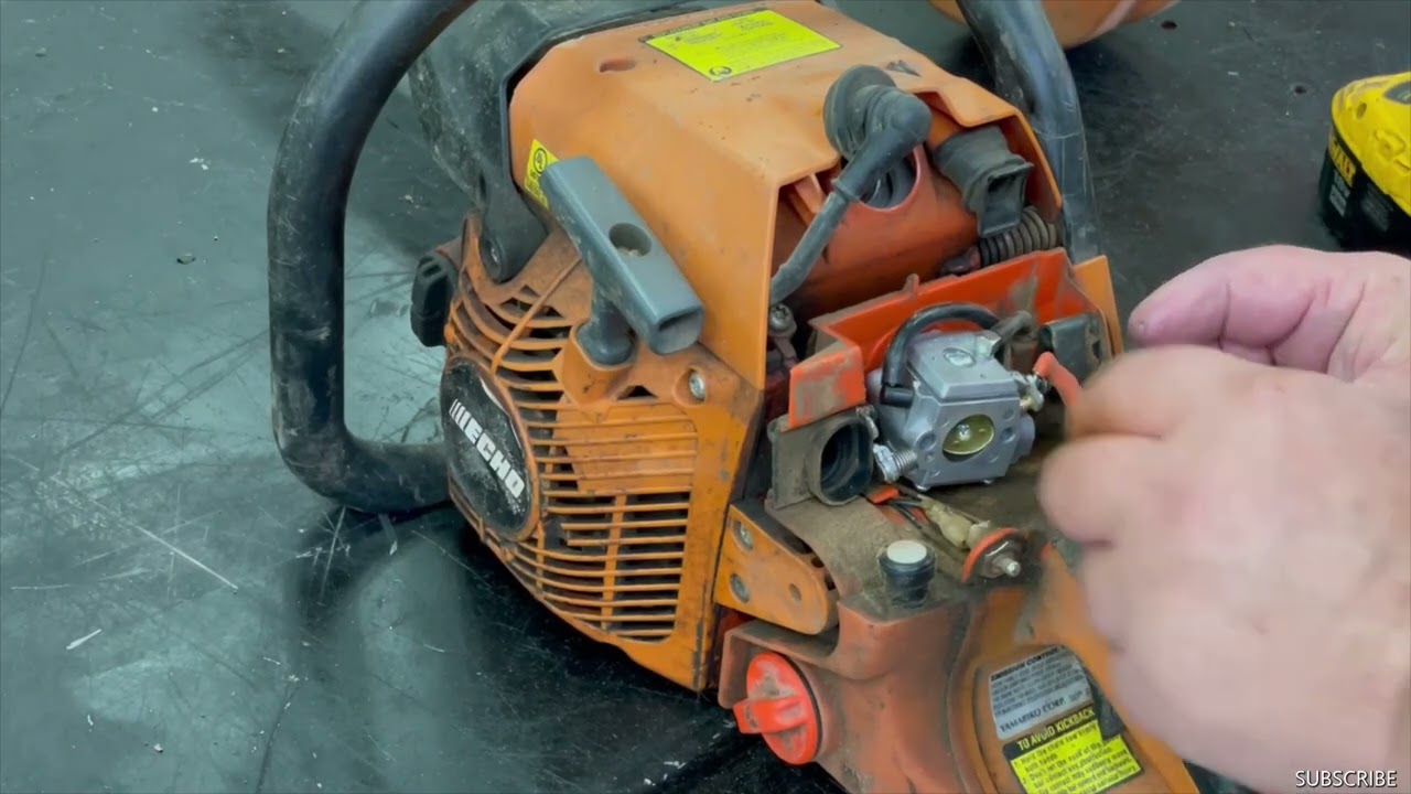 Echo Chainsaw CS-590: установка карбюратора и снова в деле