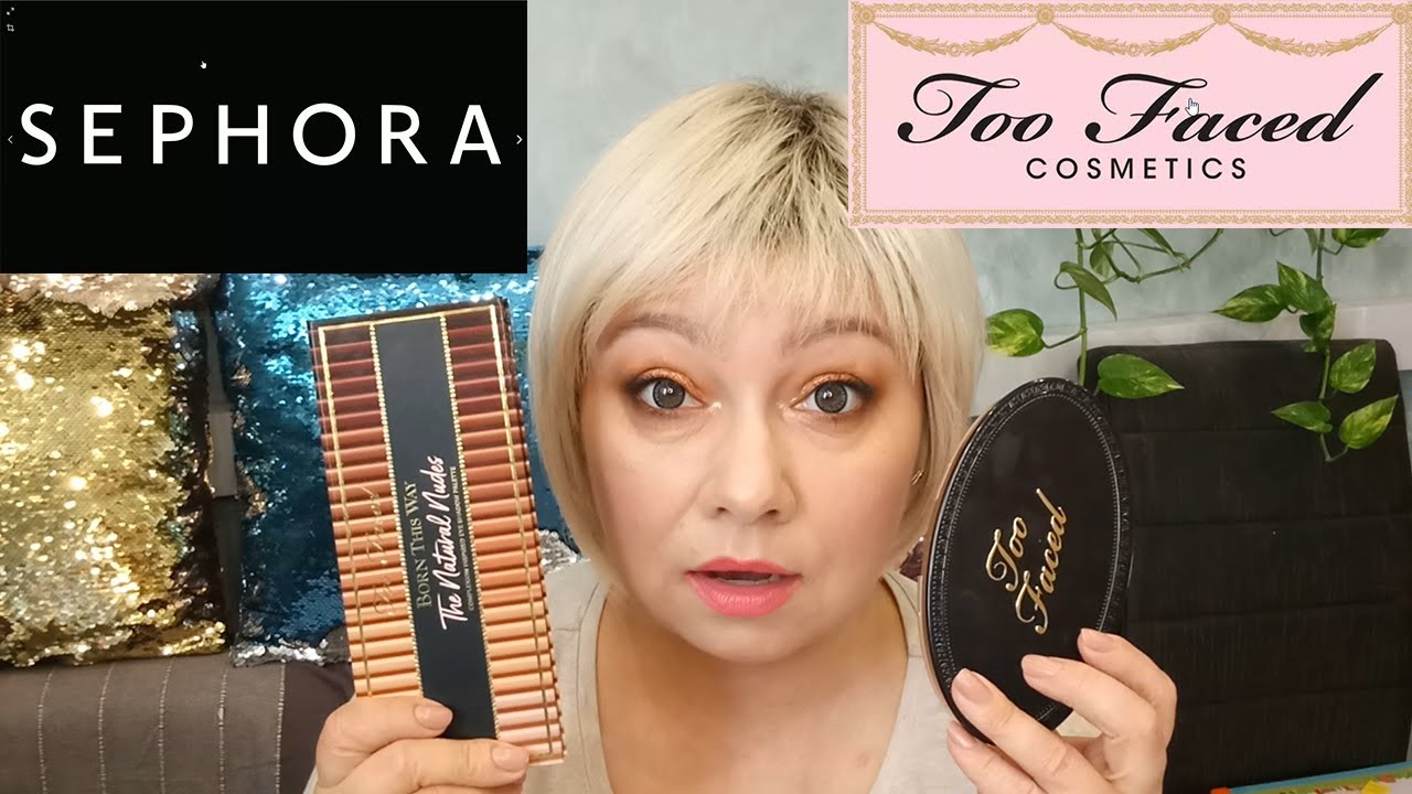 TOO FACED BORN THIS WAY / СВОТЧИ + МАКИЯЖ + ПОДАРКИ СЕФОРЫ