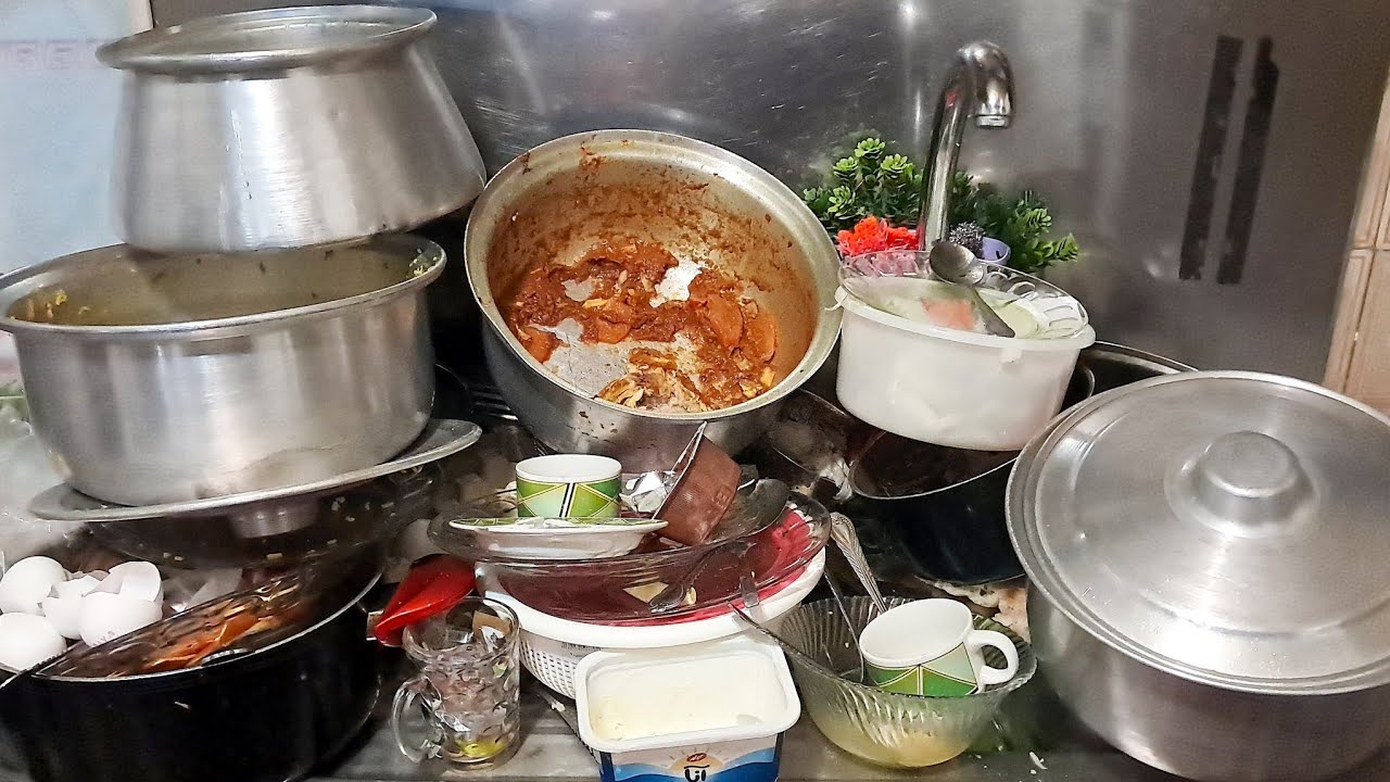 Dishwashing Serenity – Peaceful Night Routine with Gentle Water Sounds