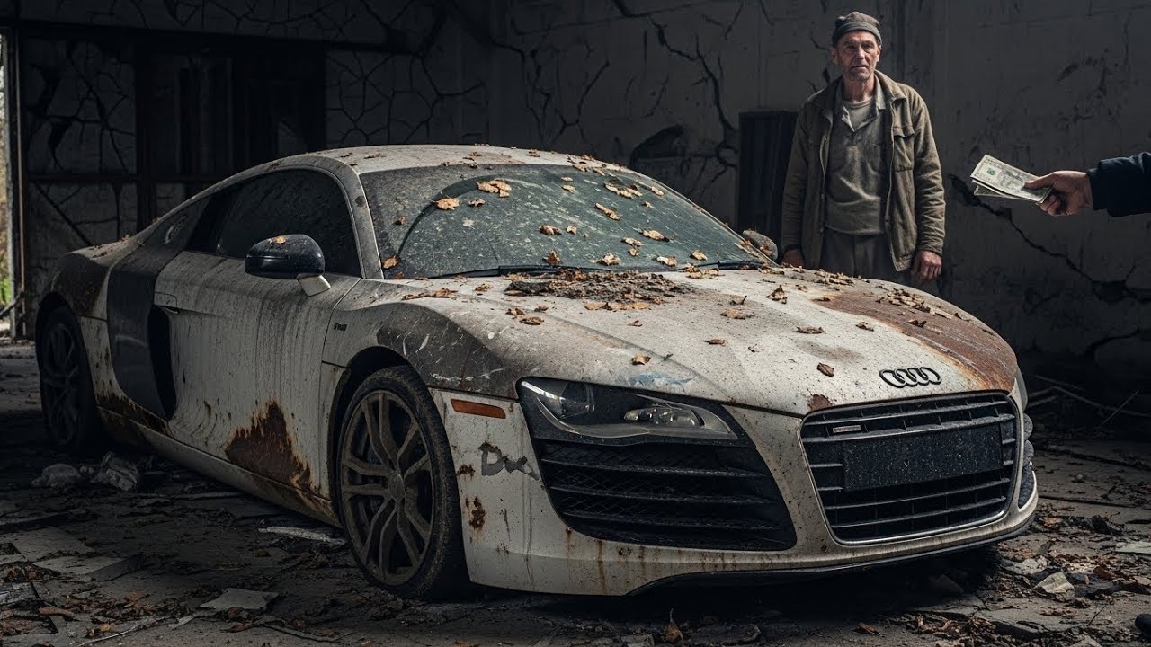 ASMR Car Restoration! 2008 Audi R8 from Burnt Wrec