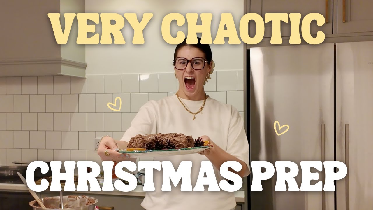 HAVE I RUINED THE CHRISTMAS TURKEY?! 😭🎄 xmas prep, chocolate log & Q&A | 9TH DAY OF VLOGMAS