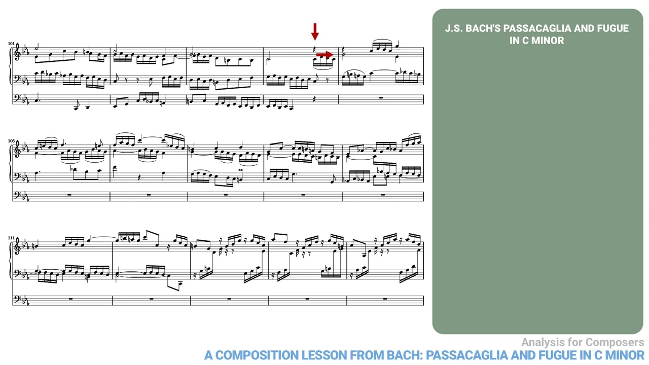 Analysis for Composers #37 - A Composition Lesson from Bach