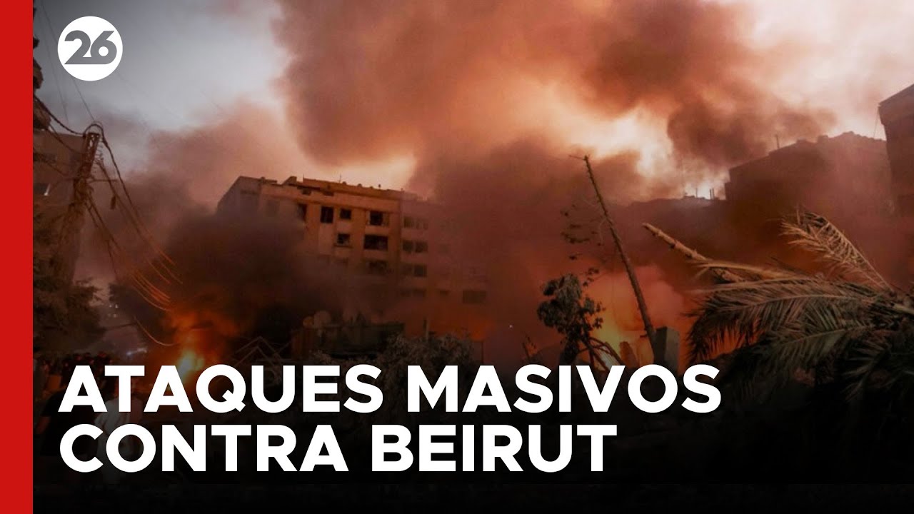 MEDIO ORIENTE | Ataques masivos contra Beirut