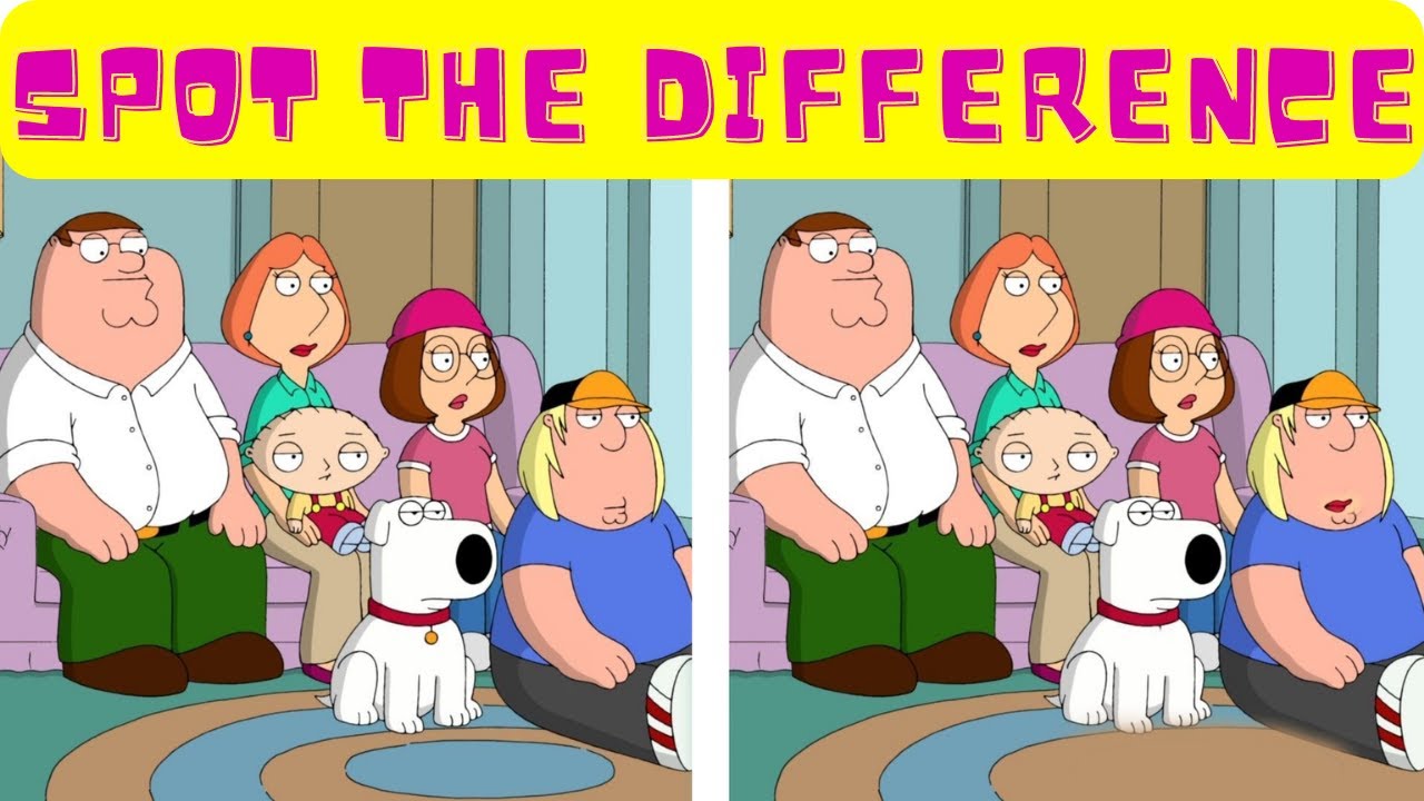 Family Guy - Spot the Difference
