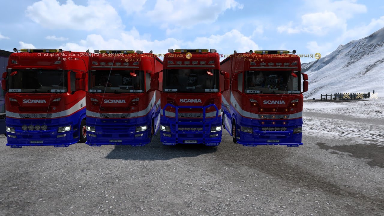 EURO TRUCKER SIM 2 MULTIPLAYER ON TRUCKERSMP SIM 1 SERVER