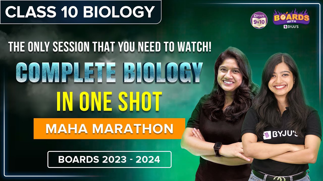 Complete Biology in One Shot | All Concepts and Questions | Class 10 Boards 2024