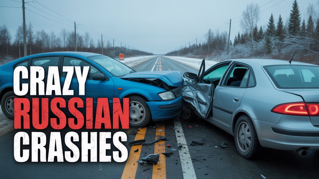 Russian Car Crash, Best Dash Cam, CAR CRASH COMPILATION 2025 &40 (w/ commentary)