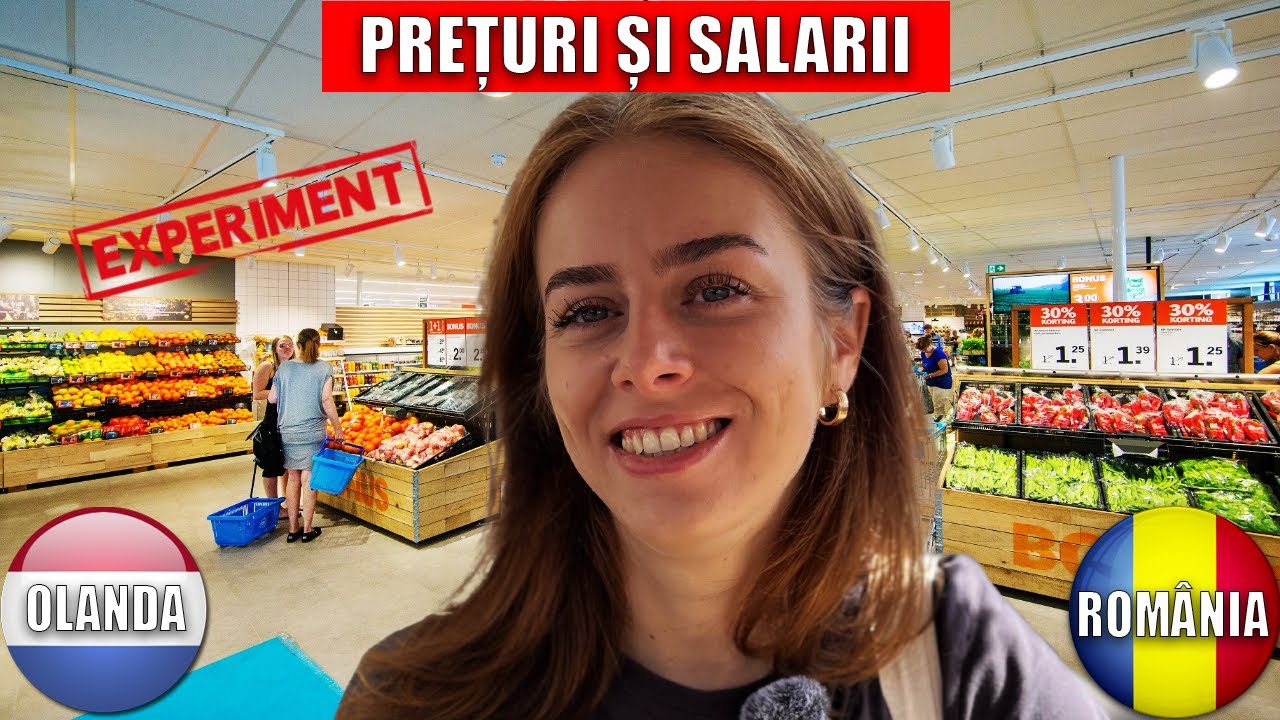 Prețuri si SALARII: Cât COSTĂ viața în OLANDA comparativ cu România?