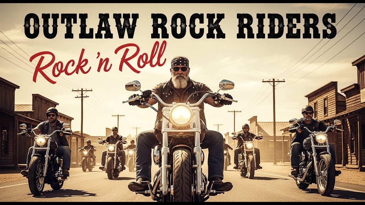 Outlaw Rock N Riders 🏍️ Freedom Ride Rock | Chrome, Dust & Rebel Souls