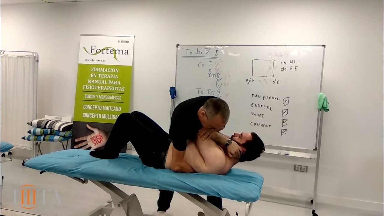 thoracic spine thrust manipulation; Pieter Westerhuis; IMTA