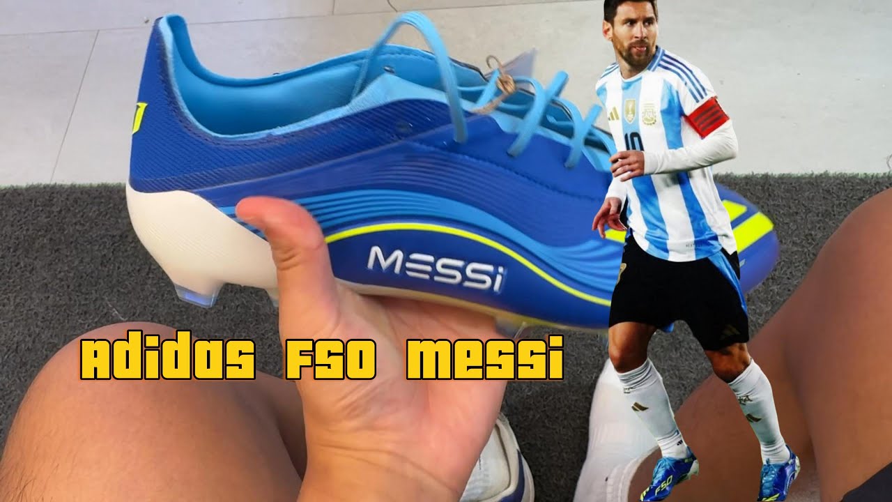 Adidas F50 Messi Elite FG Boots Sizing Review - On Feet & Unboxing ASMR!