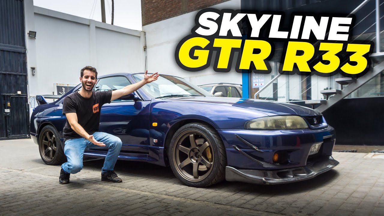 MANEJÉ este SKYLINE GTR R33 de 500hp+ al Dyno!! | JOAQUIN NEUHAUS