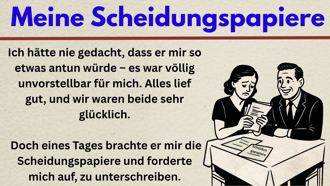 #63 | Separation letter – Deutsch Lernen mit Geschichten