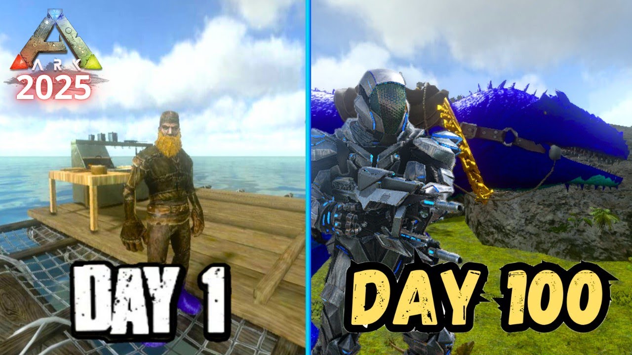 SURVIVING 100 DAYS ON ARK MOBILE 2.0 IN 2025 (EPISODE  7 DAY 60 TO 70)