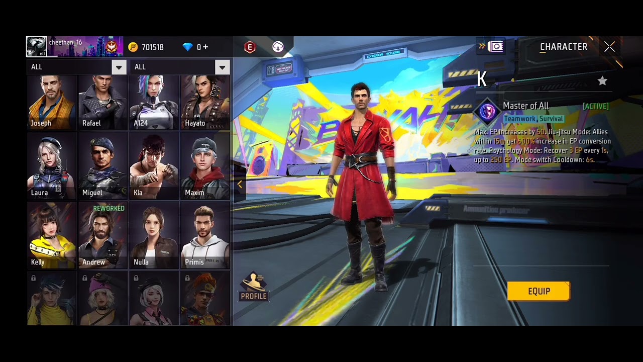 Free fire, setup and collections #freefire #everyonecanbooyah #freefirelovers #viralvideo #likes