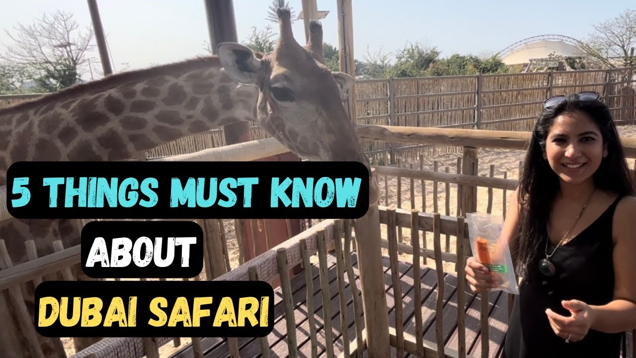 Best Informative Tour Of Dubai Safari | Dubai Safari Park | Full Adventure | Dubai Zoo