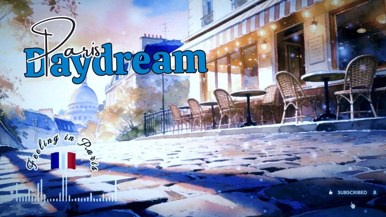 Rêverie au Coin de la Rue • French Cafe Music Piano & Accordion