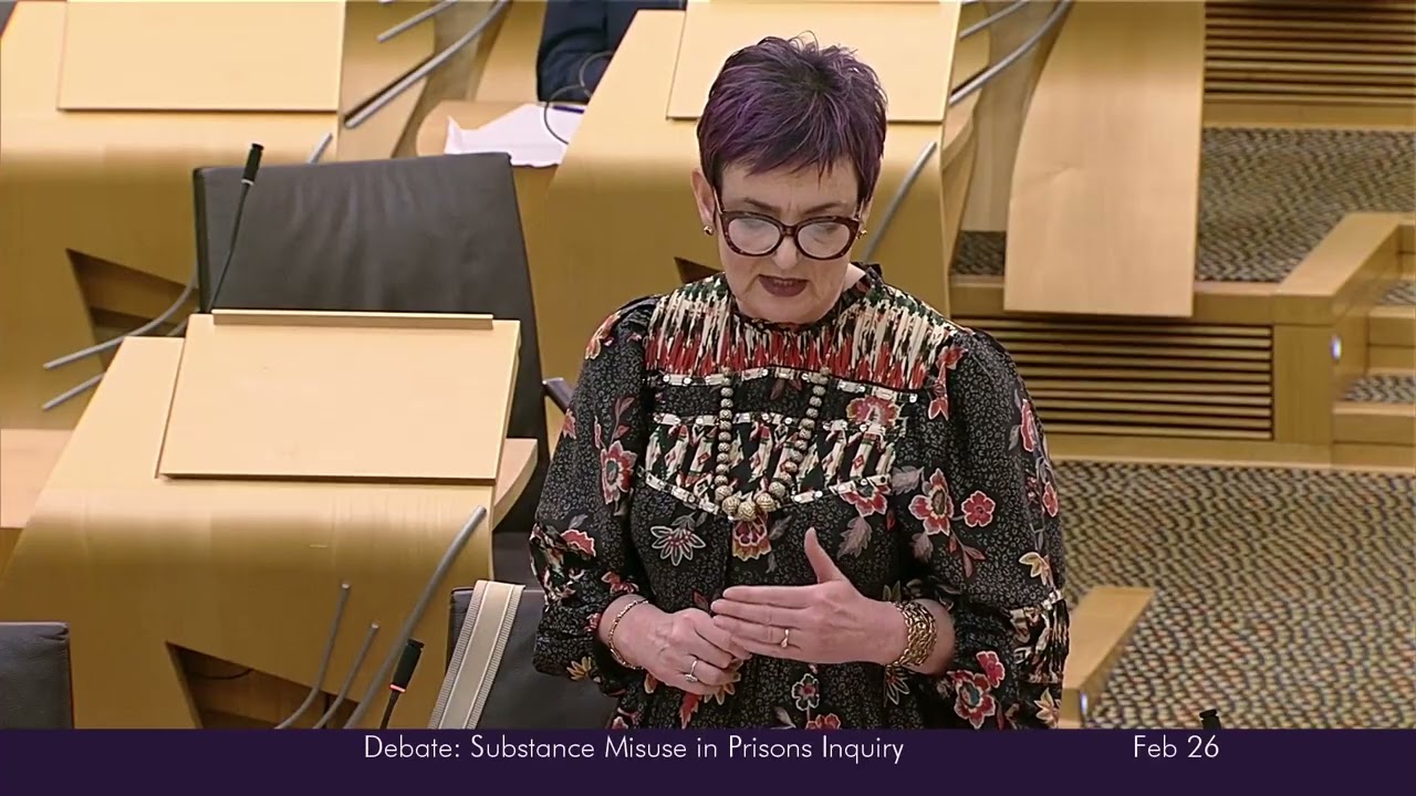 Criminal Justice Committee Debate: Substance Misuse in Prisons Inquiry - 26 February 2026