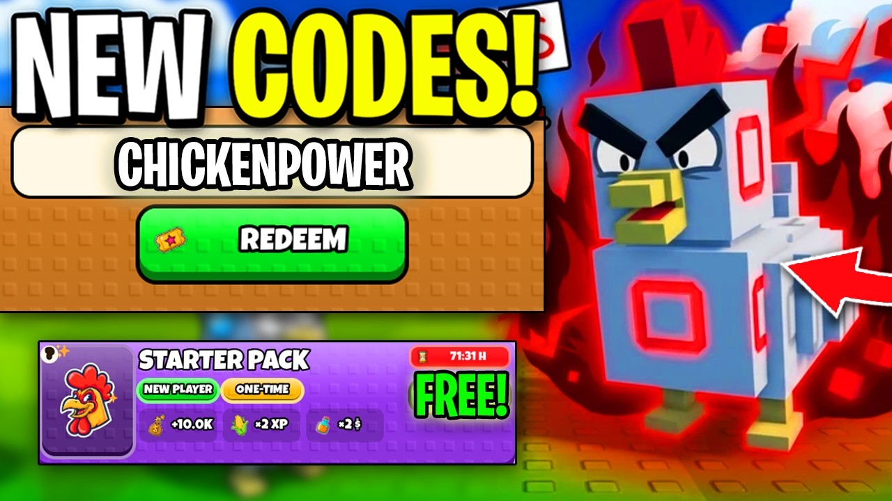 СВЕЖИЕ РАБОЧИЕ КОДЫ ДЛЯ GROW A CHICKEN FIGHTER НА АВГУСТ 2026! КОДЫ ДЛЯ ROBLOX GROW A CHICKEN FIG...