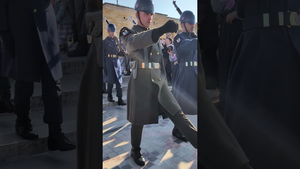 Guard Changing Ceremony at the Mausoleum of Atat&uuml;rk | Ankara, Turkey #chill #travel #turkey