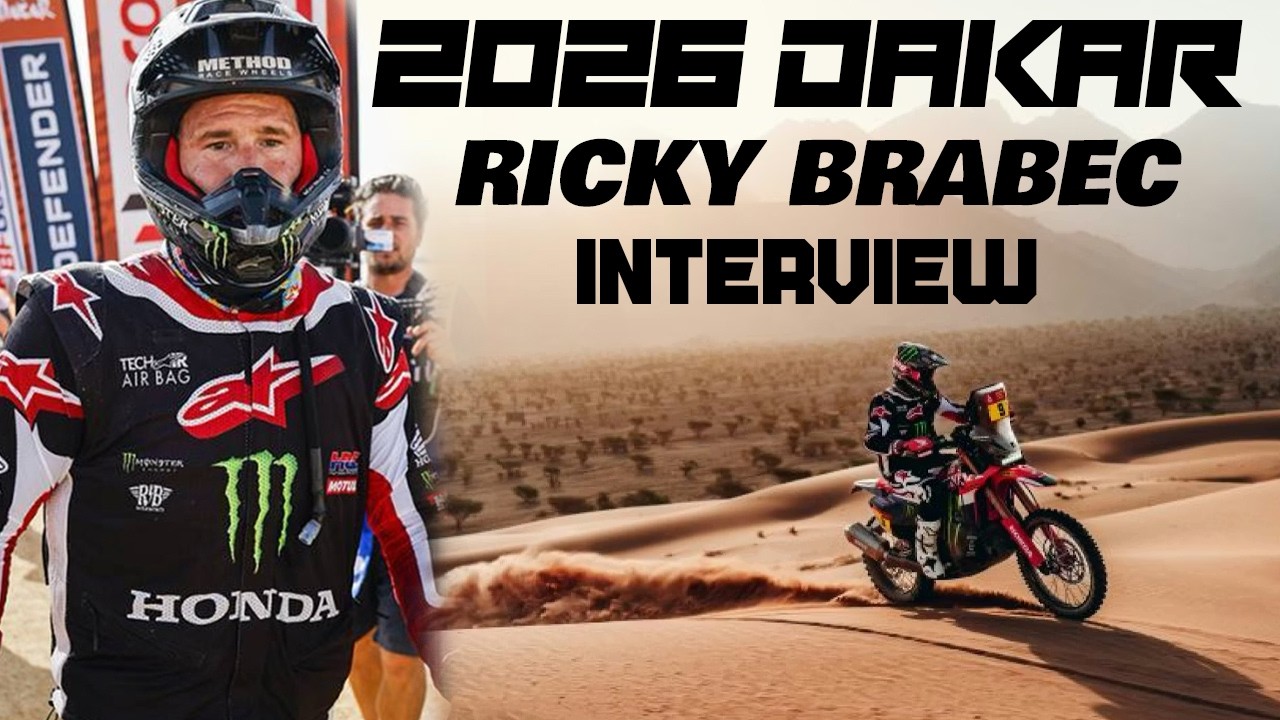 RICKY BRABEC TALKS 2026 DAKAR AND STUNNING 2-SECOND DEFEAT