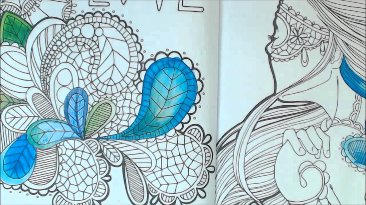 Bloom Book page treatments and coloring options