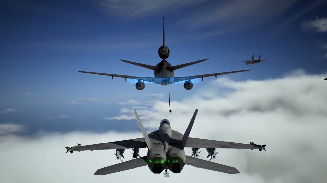 Crippling an Erusian Fleet - Ace Combat 7 Mission 11