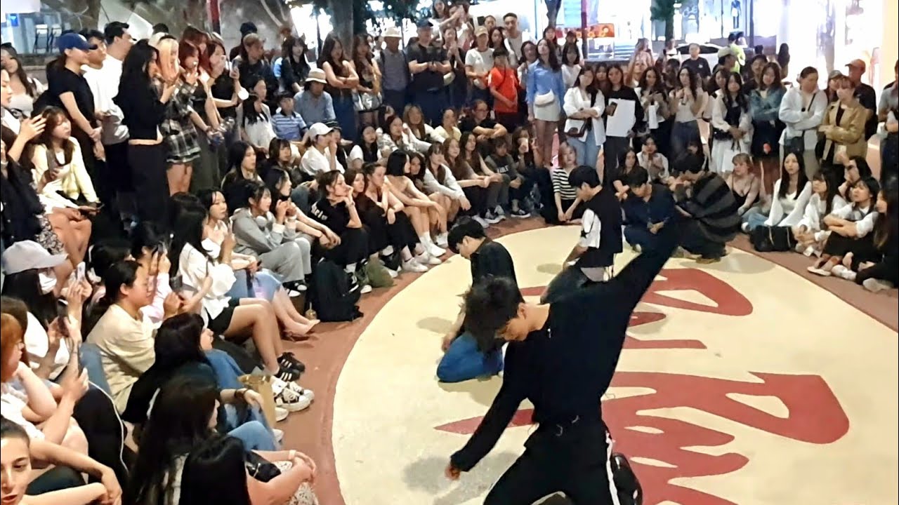 [STREET ARTIST] ONE OF. INTERACTIVE HONGDAE BUSKING. 240604.