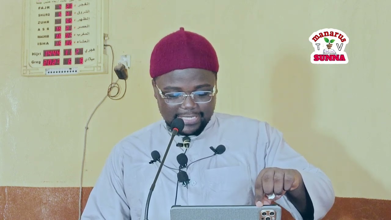 Sermon du vendredi , thème: bienfaisance et la réconciliation en Islam cheikh Yassir Abouhanif