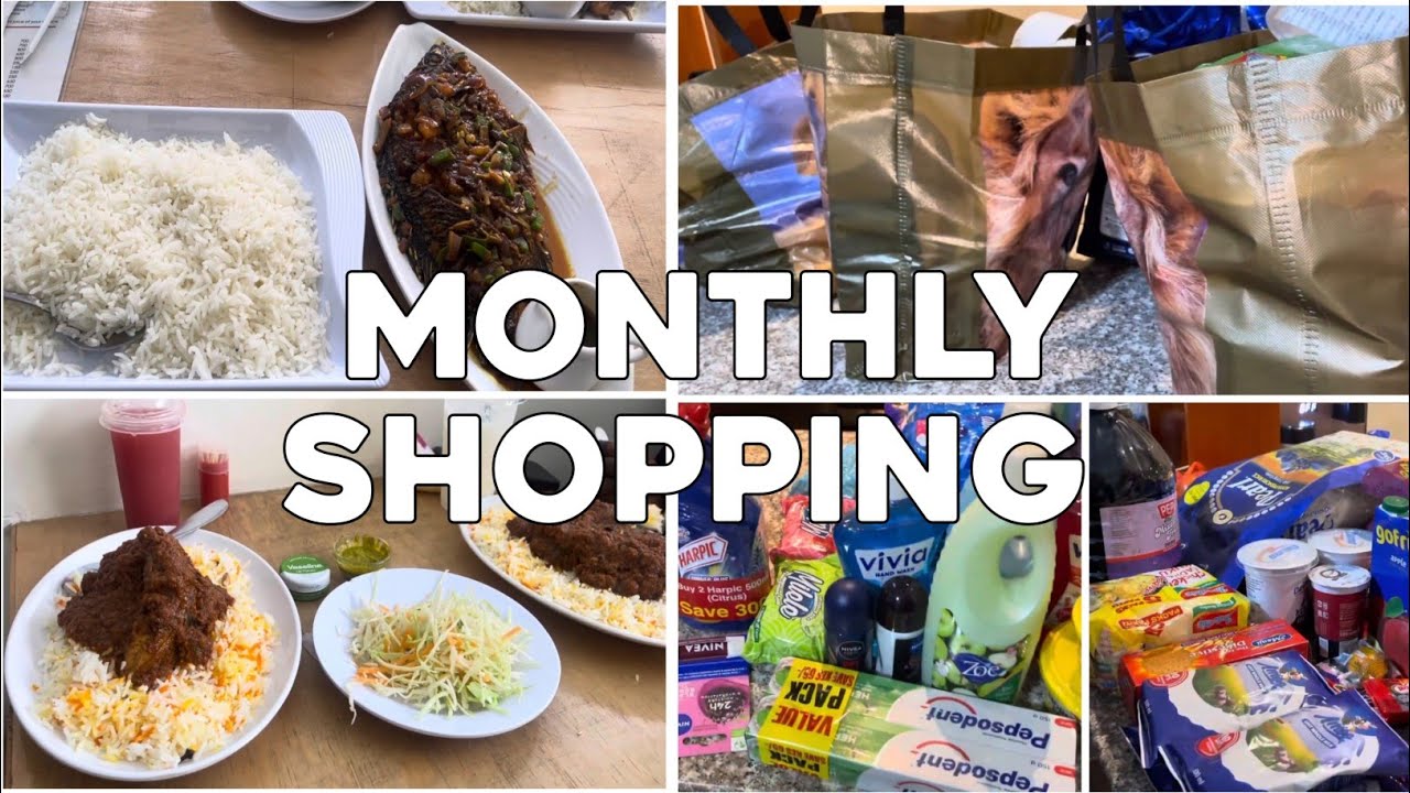 VLOG || MONTHLY SHOPPING 🛒