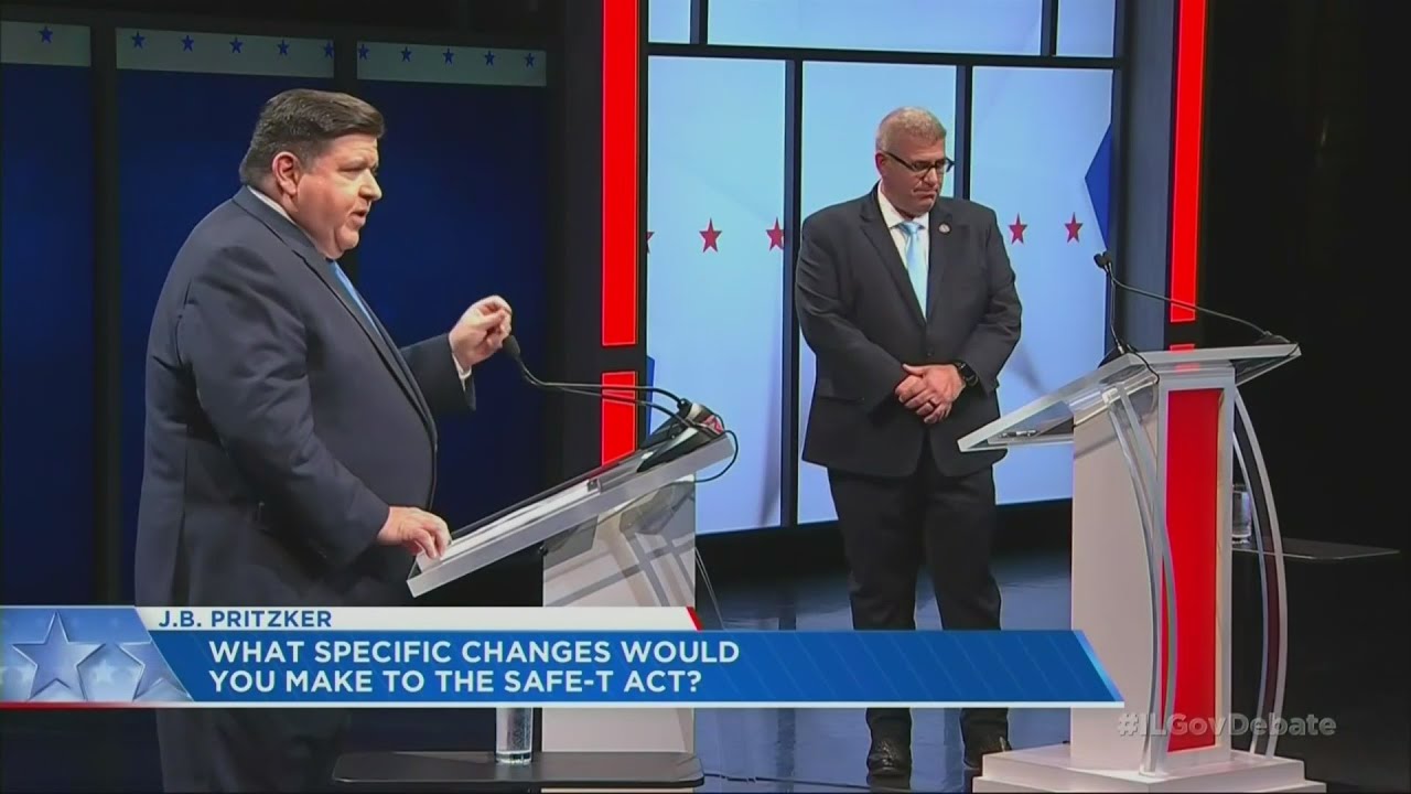 Gloves off for Pritzker, Bailey in first gubernatorial debate