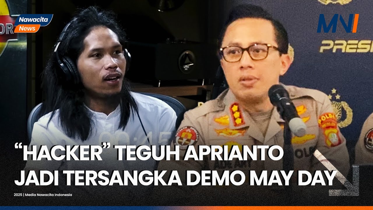 Polisi Tetapkan ‘Hacker’ Teguh Aprianto Sebagai Tersangka Demo May Day
