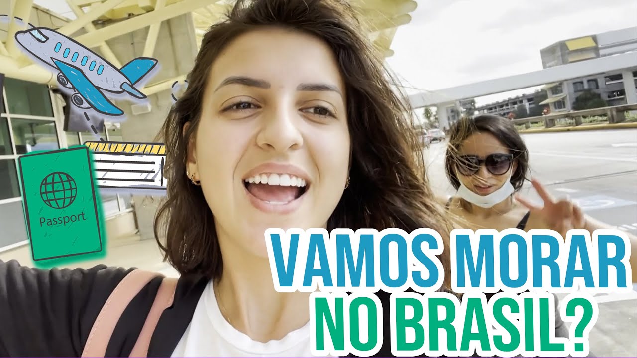 CHEGOU O DIA! PEGAMOS O AVIÃO E FOMOS PARA O BRASIL