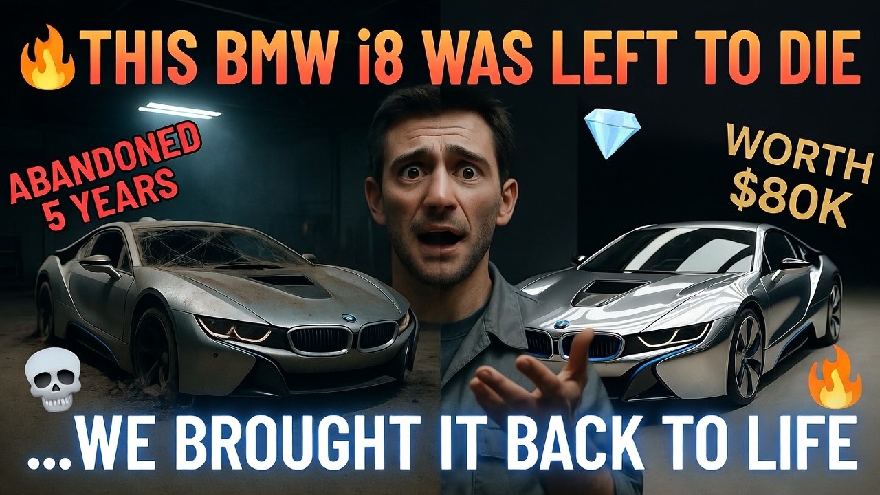 🔥 THIS BMW i8 WAS LEFT TO DIE... WE BROUGHT IT BACK TO LIFE