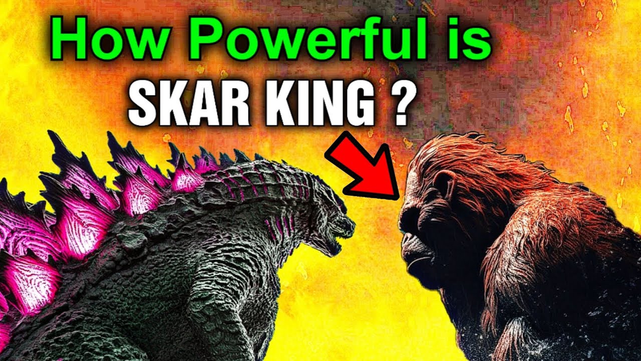 SKAR KING Origins and Powers Explained ! (Godzilla X Kong Villain )