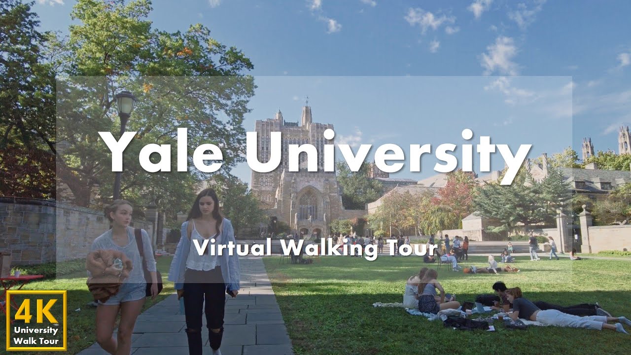 Йельский университет (Yale University) - Часть 1 - Виртуальная пешеходная экскурсия [4k 60fps]