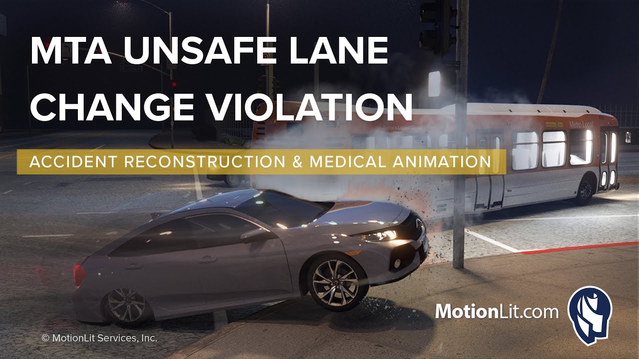 Animation Reconstruction Depicts Harrowing Crash After MTS Bus Makes Illegal Right Turn