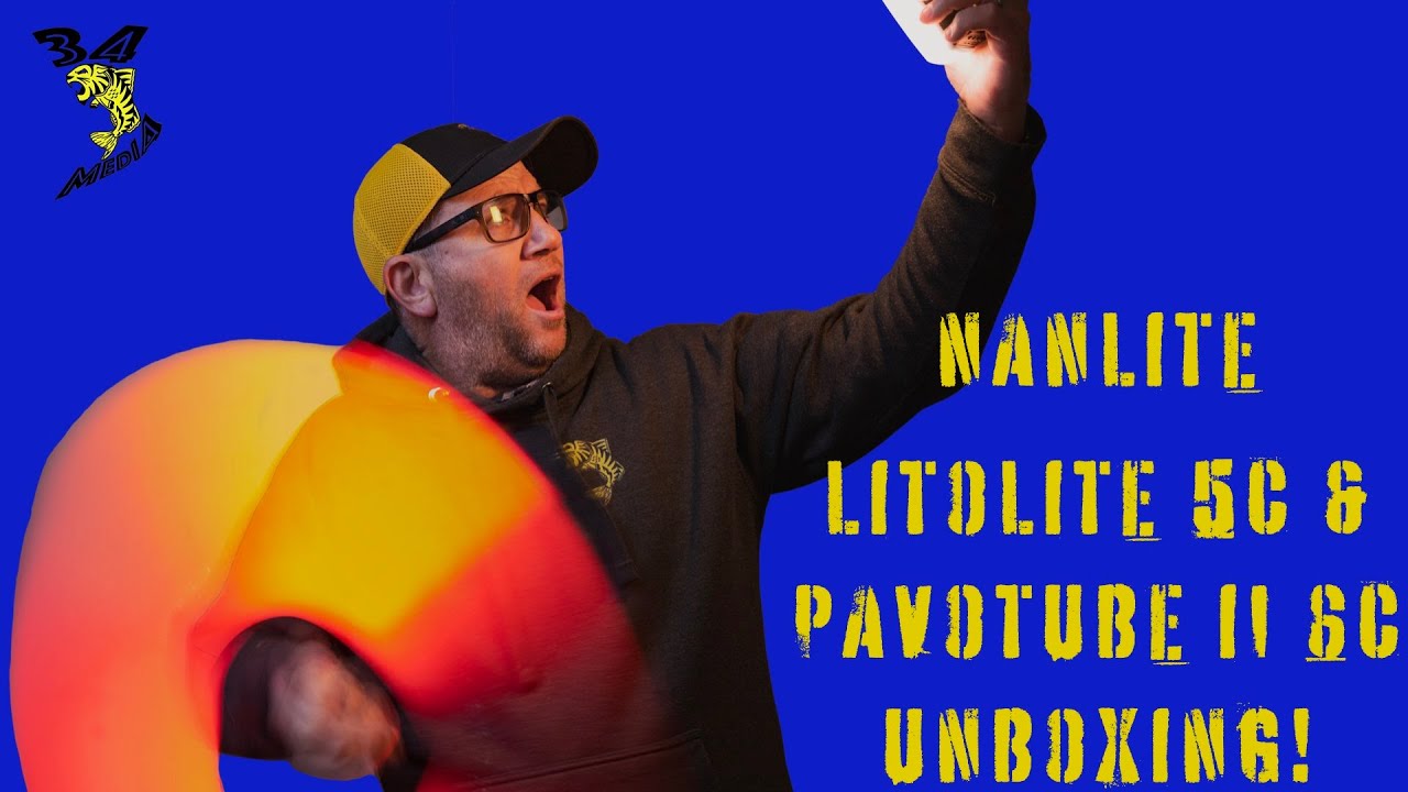 NANLITE | Lito Lite 5C | Pavotube II 6C RGB light unboxing & test !