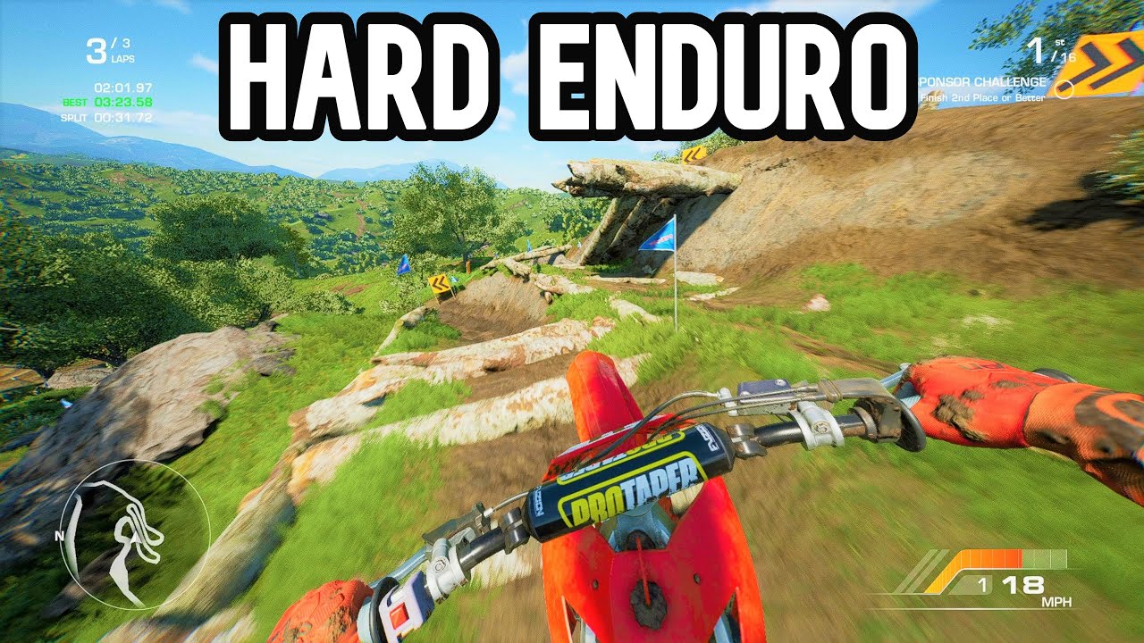 Hard Enduro Gameplay On A 125 In MX vs ATV Legends
