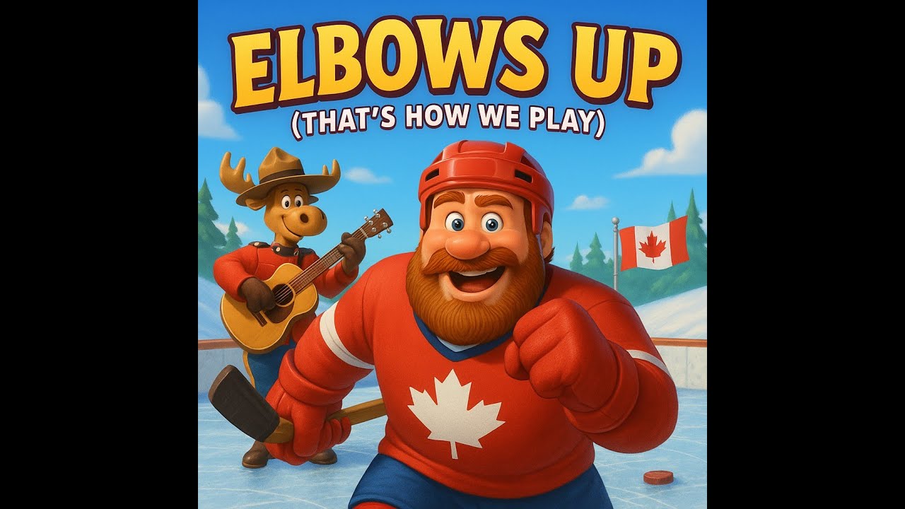 🇨🇦 Elbows Up! The Hilarious Song Explaining Canadian Hockey Justice to Americans 🇺🇸 | Comedy Anthem